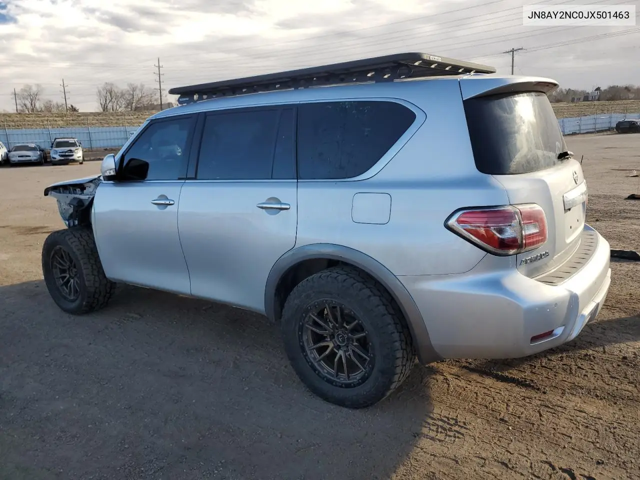 2018 Nissan Armada Sv VIN: JN8AY2NC0JX501463 Lot: 46956615
