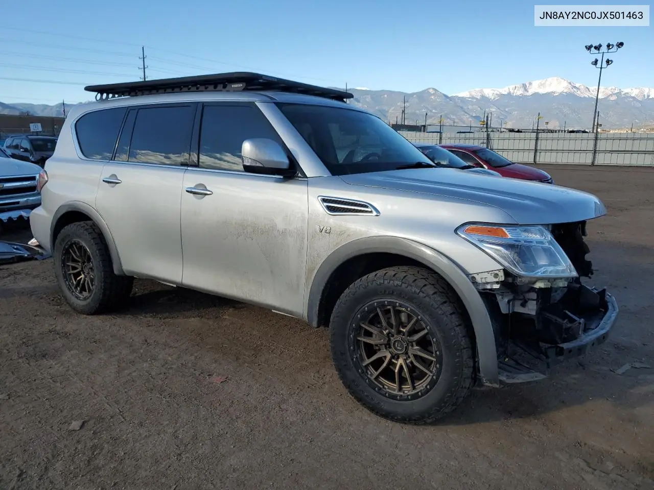 2018 Nissan Armada Sv VIN: JN8AY2NC0JX501463 Lot: 46956615