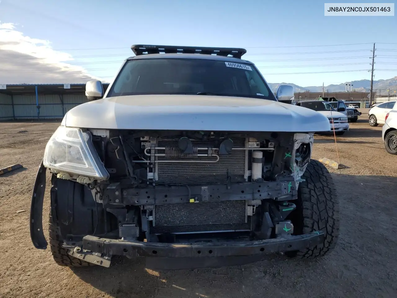 2018 Nissan Armada Sv VIN: JN8AY2NC0JX501463 Lot: 46956615