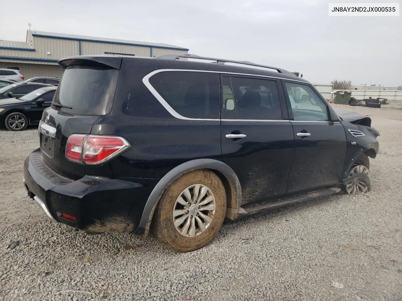 2018 Nissan Armada Sv VIN: JN8AY2ND2JX000535 Lot: 48931685