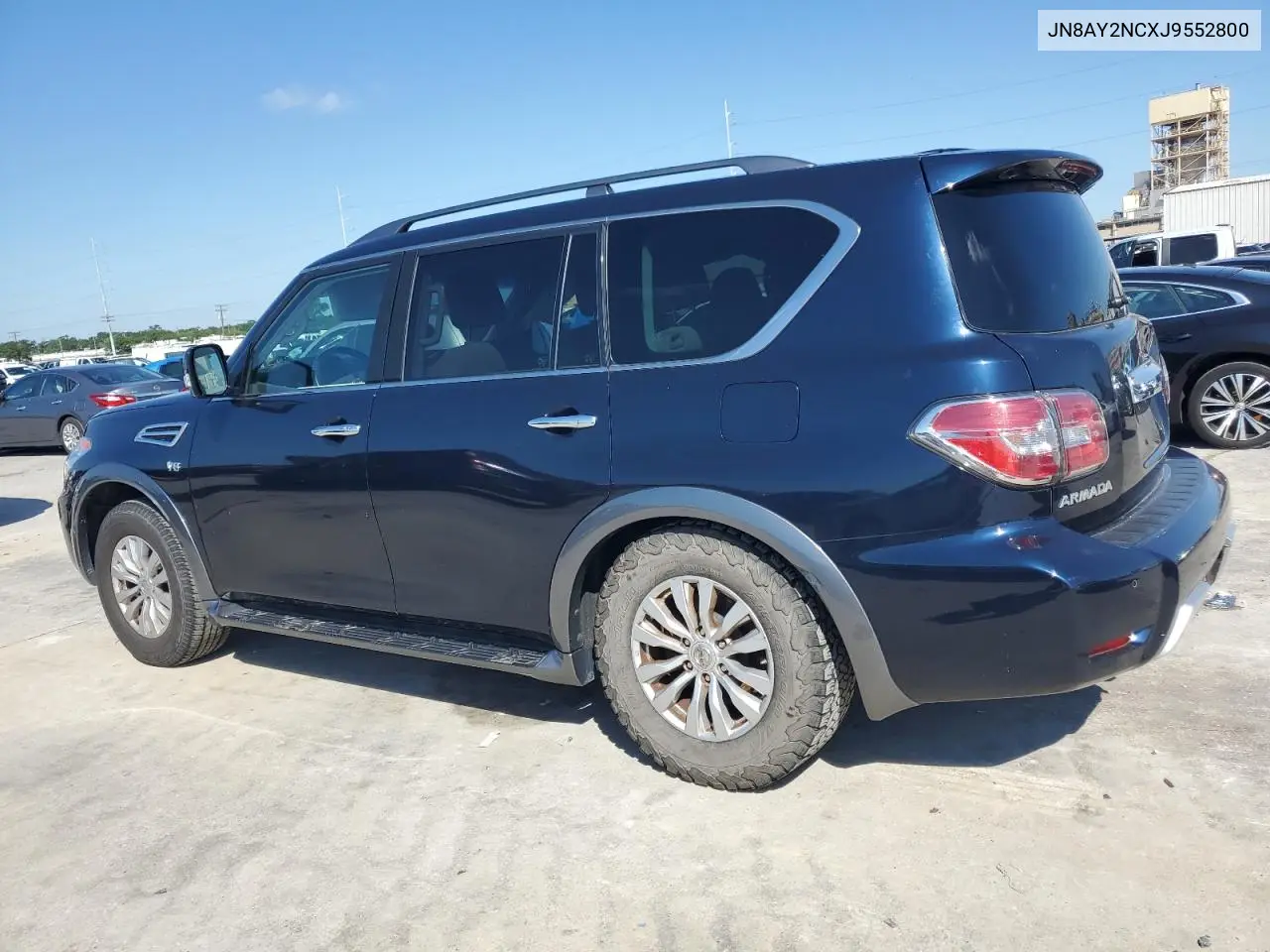 2018 Nissan Armada Sv VIN: JN8AY2NCXJ9552800 Lot: 56350085