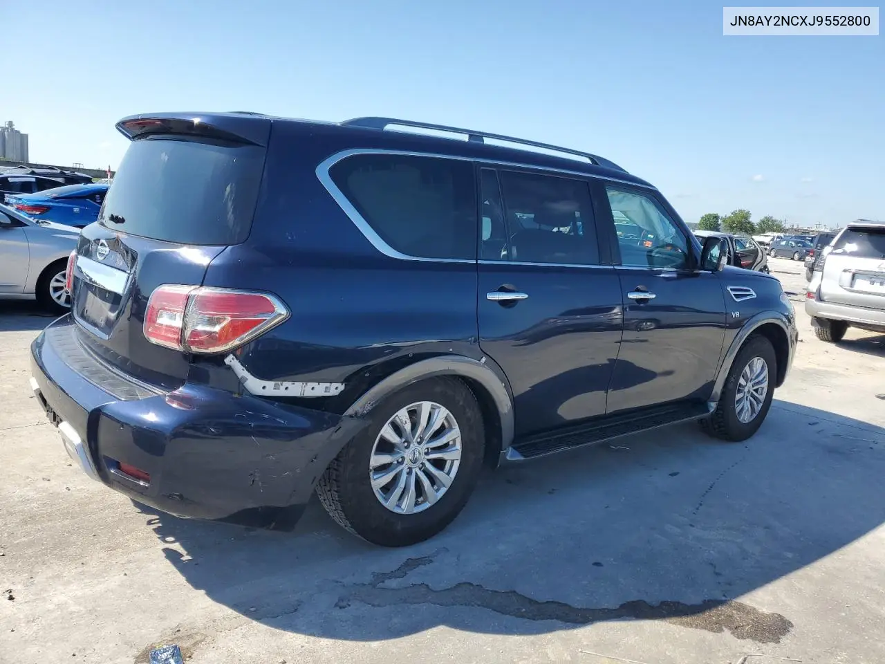 2018 Nissan Armada Sv VIN: JN8AY2NCXJ9552800 Lot: 56350085