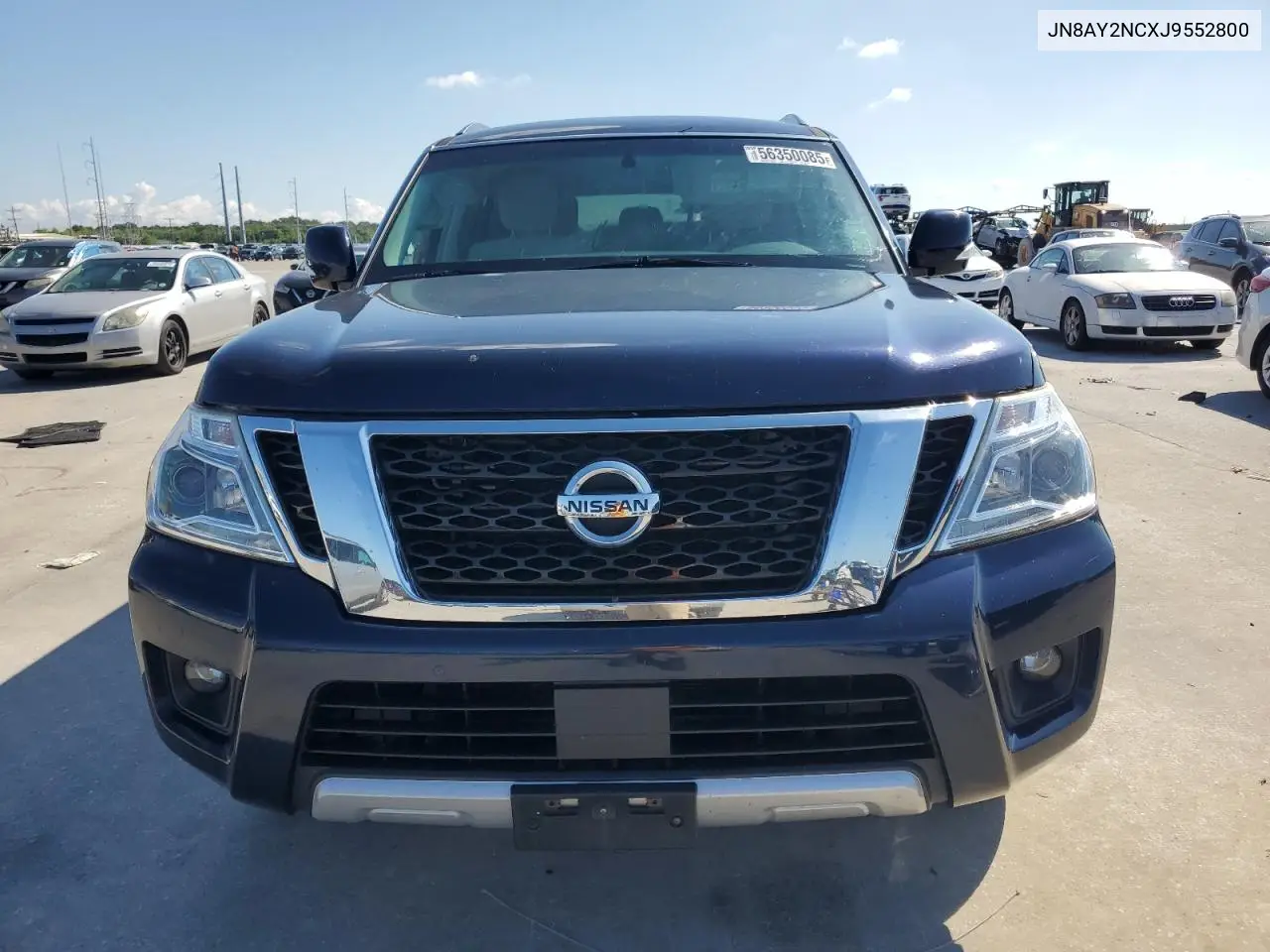 2018 Nissan Armada Sv VIN: JN8AY2NCXJ9552800 Lot: 56350085