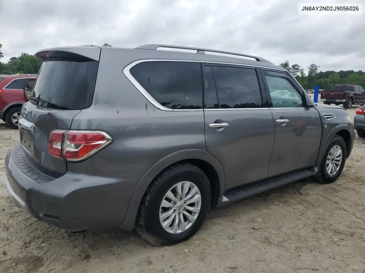 2018 Nissan Armada Sv VIN: JN8AY2ND2J9056026 Lot: 56585815