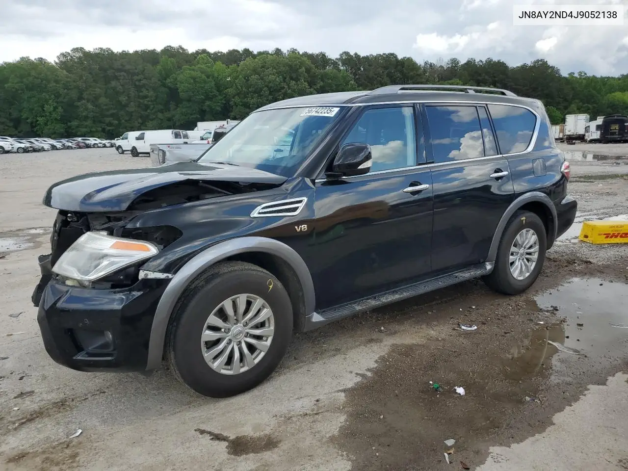 2018 Nissan Armada Sv VIN: JN8AY2ND4J9052138 Lot: 56742235