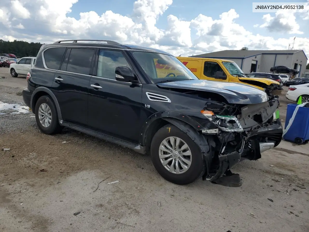 2018 Nissan Armada Sv VIN: JN8AY2ND4J9052138 Lot: 56742235