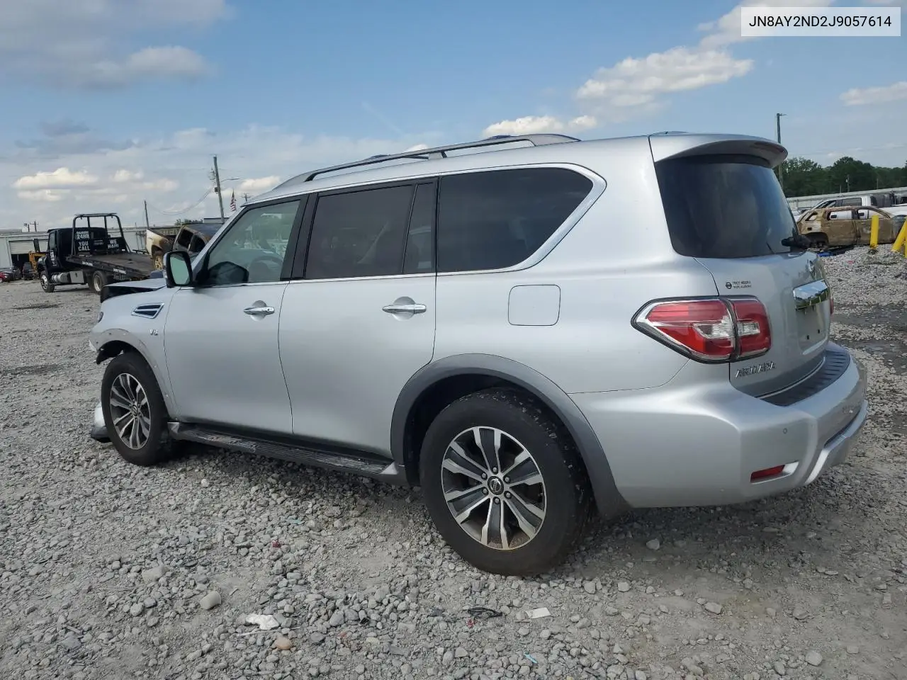 2018 Nissan Armada Sv VIN: JN8AY2ND2J9057614 Lot: 56989015