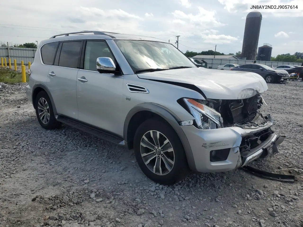 2018 Nissan Armada Sv VIN: JN8AY2ND2J9057614 Lot: 56989015