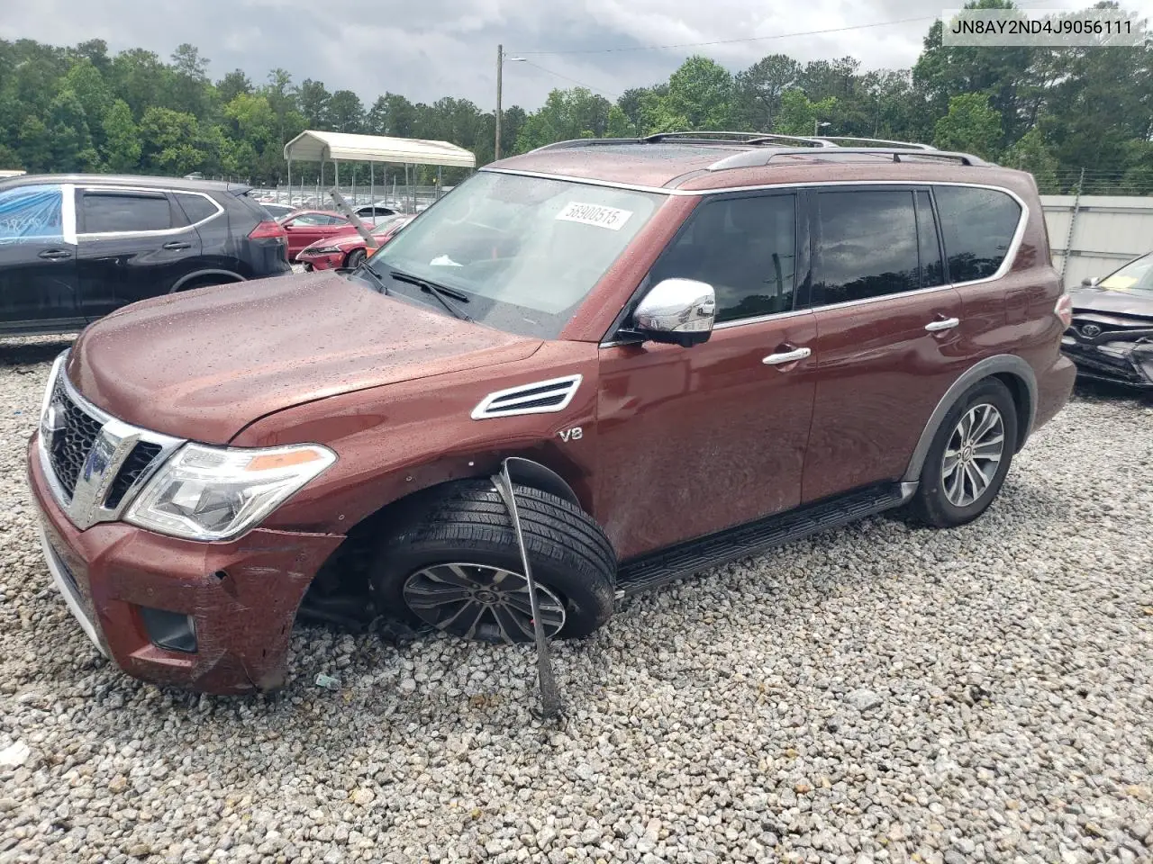 2018 Nissan Armada Sv VIN: JN8AY2ND4J9056111 Lot: 58900515