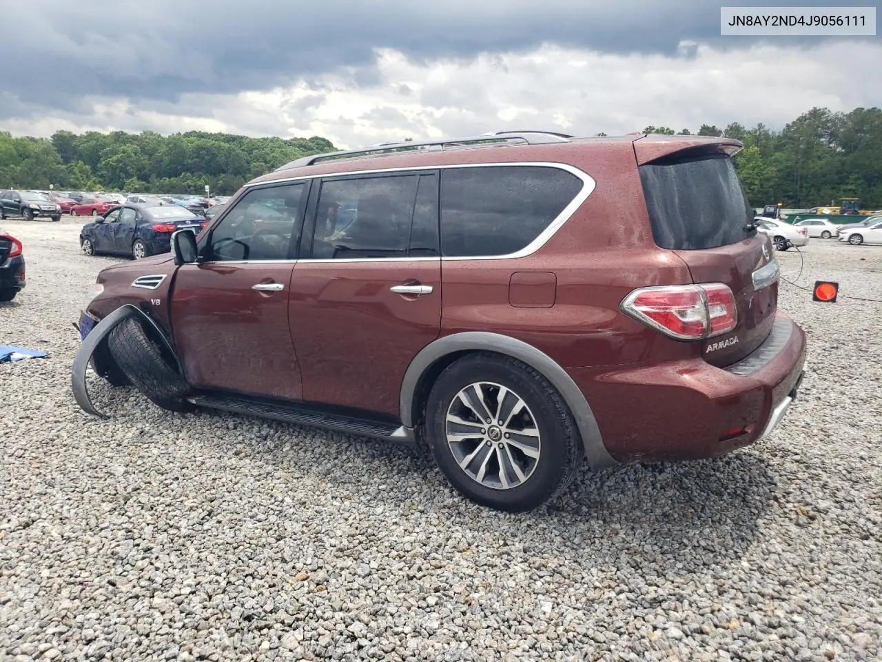 2018 Nissan Armada Sv VIN: JN8AY2ND4J9056111 Lot: 58900515