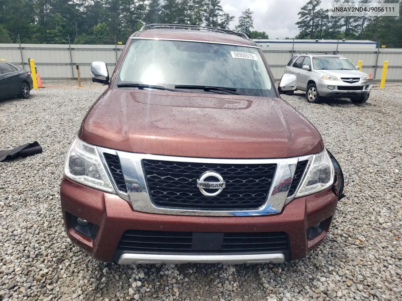 2018 Nissan Armada Sv VIN: JN8AY2ND4J9056111 Lot: 58900515
