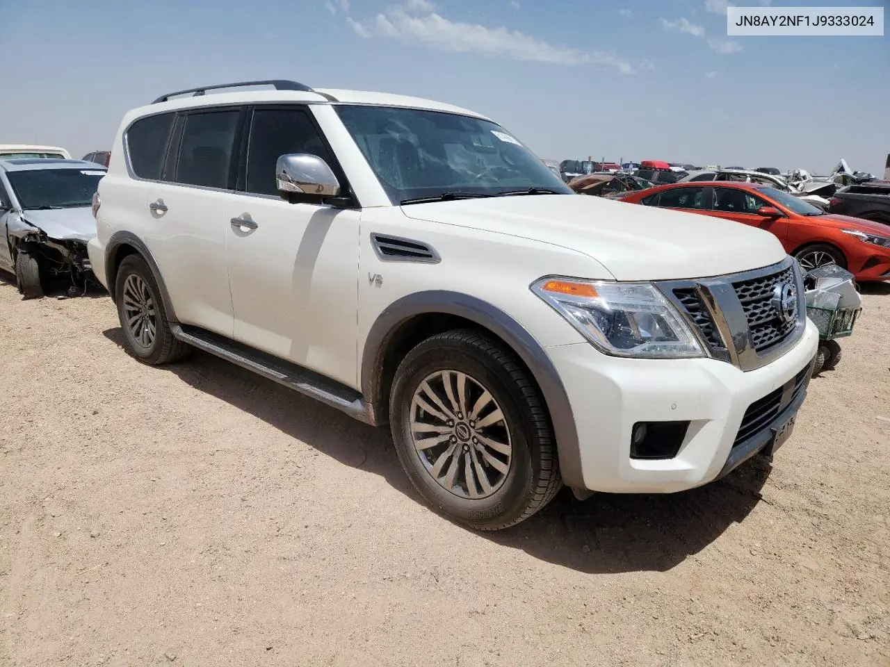 2018 Nissan Armada Platinum VIN: JN8AY2NF1J9333024 Lot: 61409015