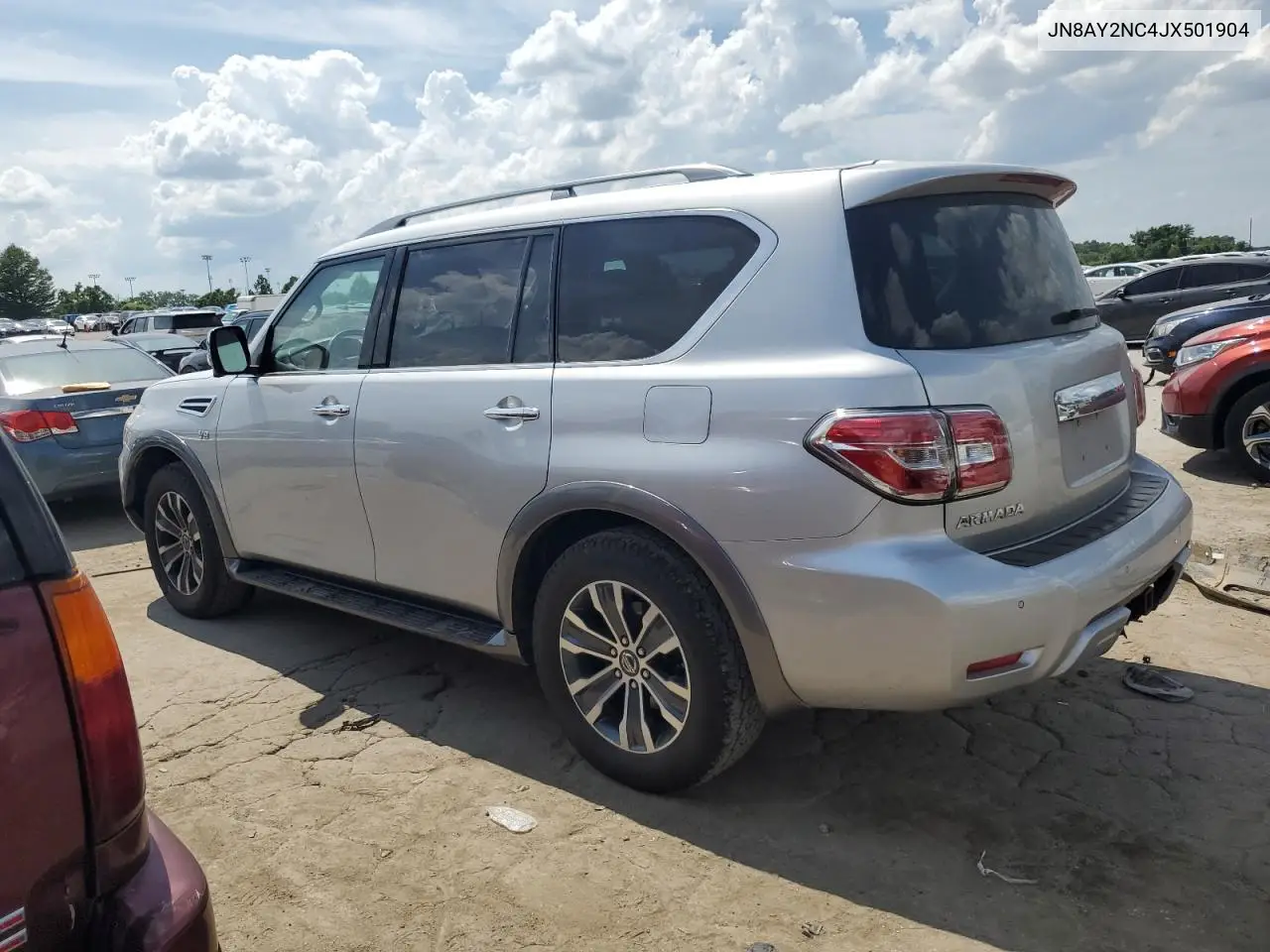2018 Nissan Armada Sv VIN: JN8AY2NC4JX501904 Lot: 62104925