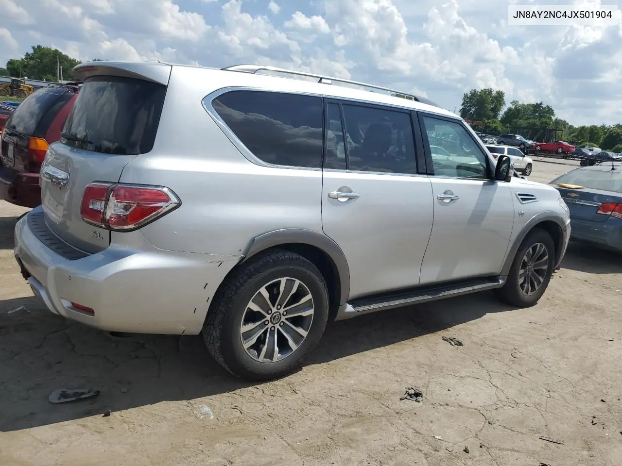 2018 Nissan Armada Sv VIN: JN8AY2NC4JX501904 Lot: 62104925