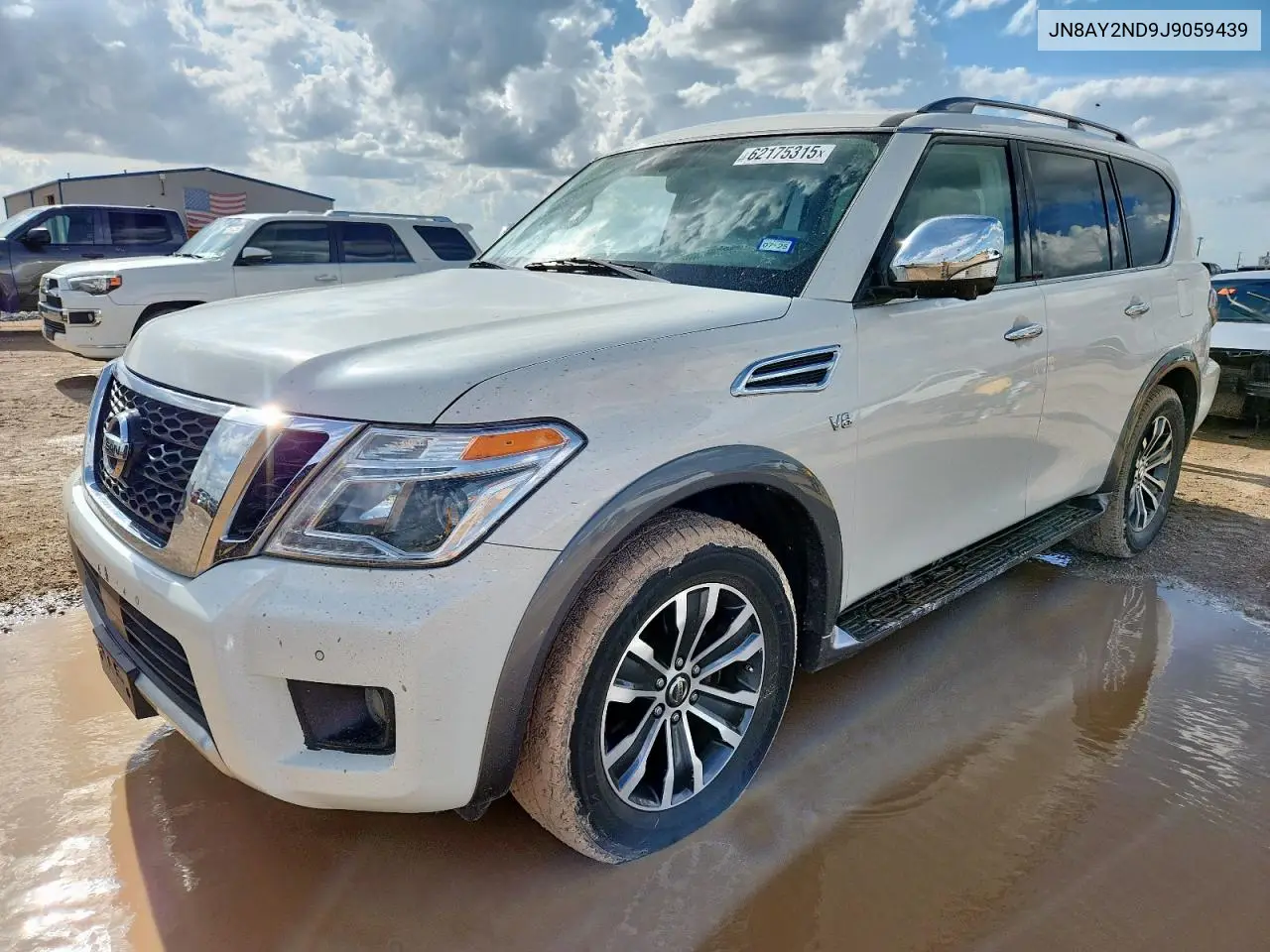 2018 Nissan Armada Sv VIN: JN8AY2ND9J9059439 Lot: 62175315
