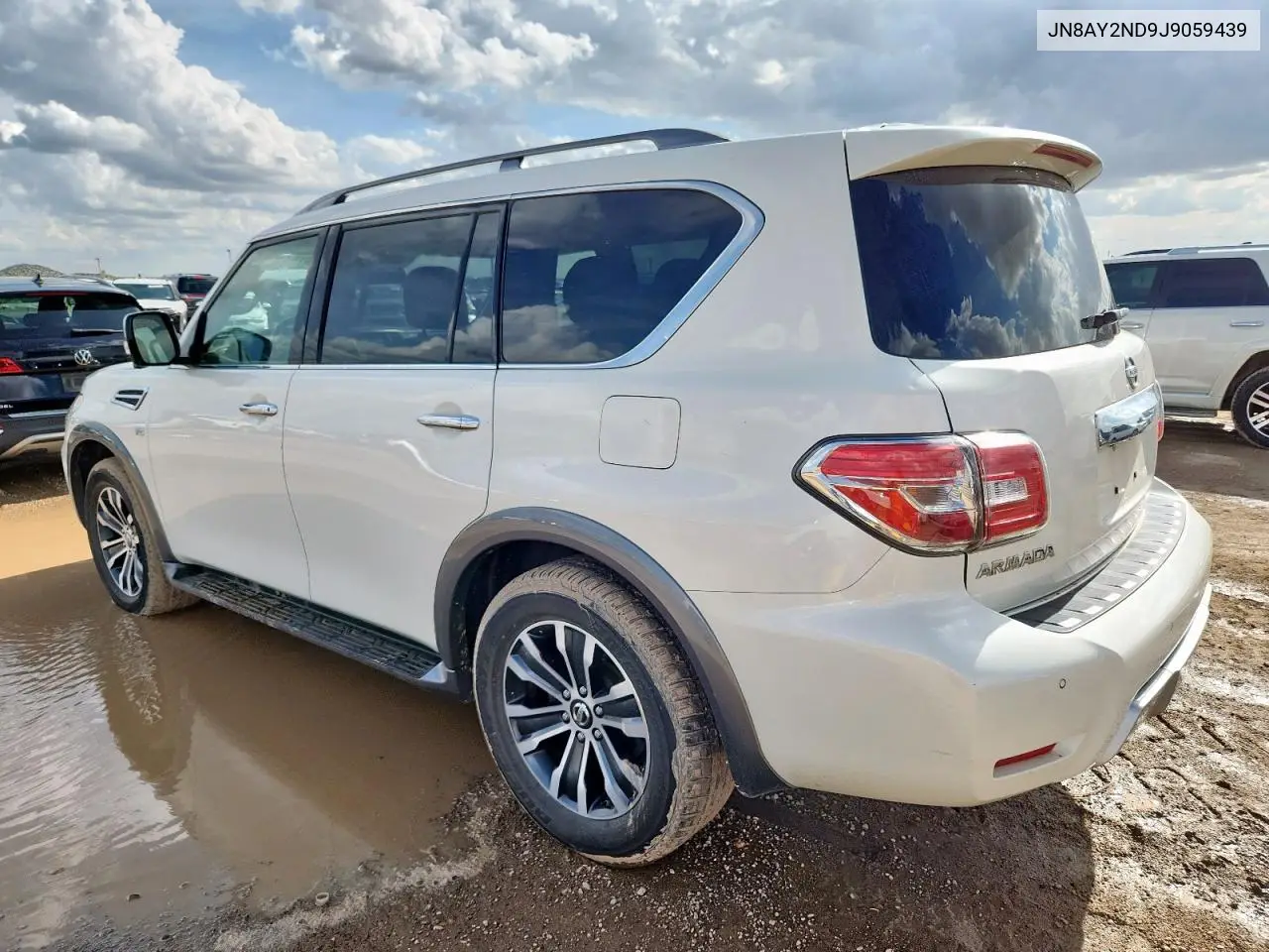 2018 Nissan Armada Sv VIN: JN8AY2ND9J9059439 Lot: 62175315