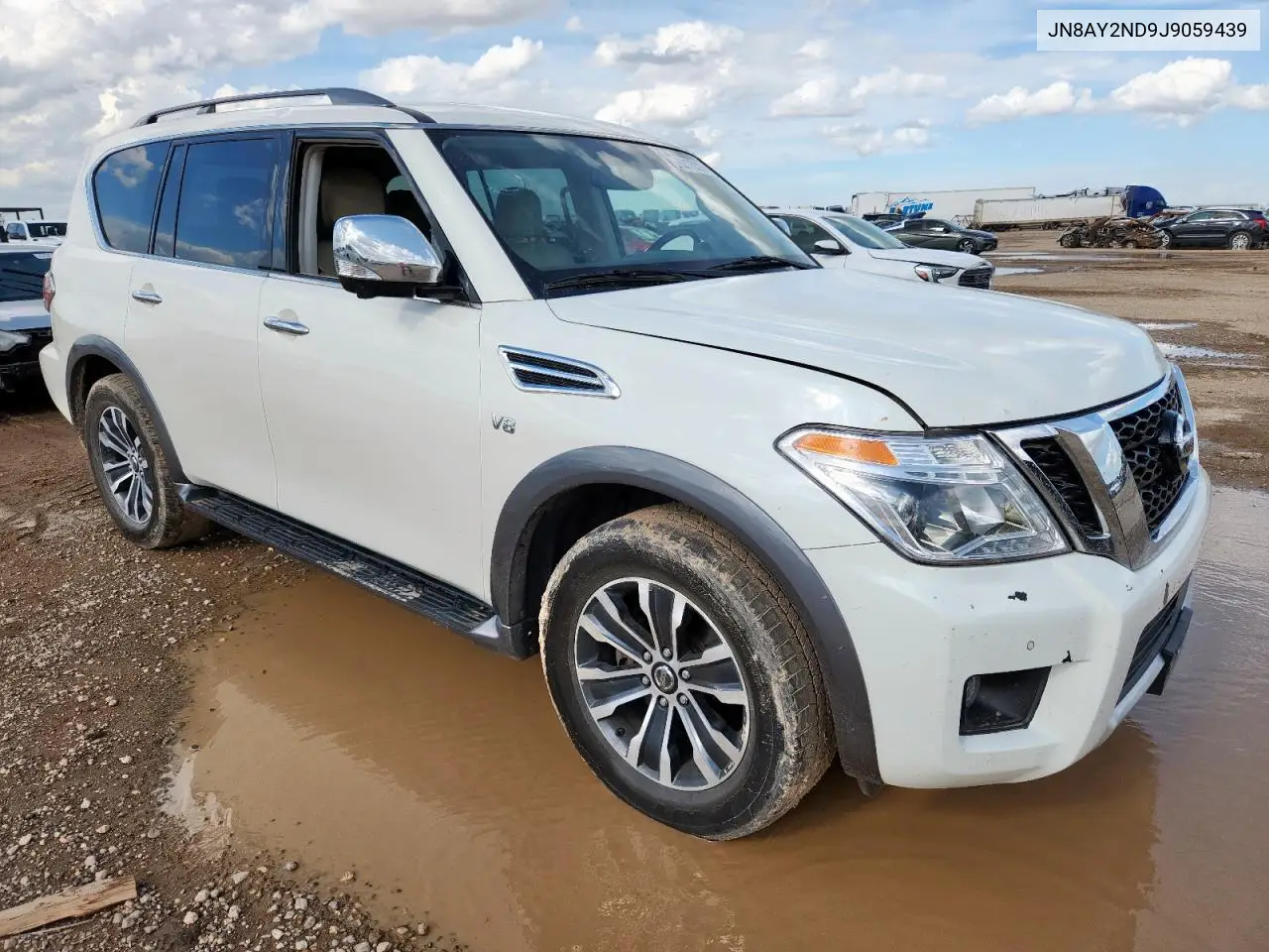 2018 Nissan Armada Sv VIN: JN8AY2ND9J9059439 Lot: 62175315