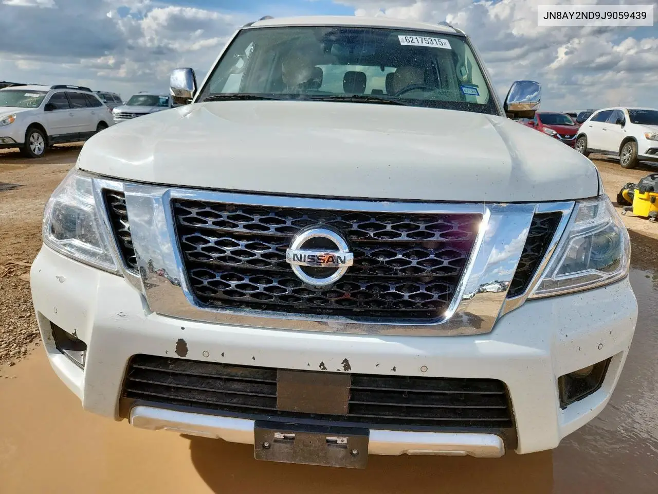 2018 Nissan Armada Sv VIN: JN8AY2ND9J9059439 Lot: 62175315