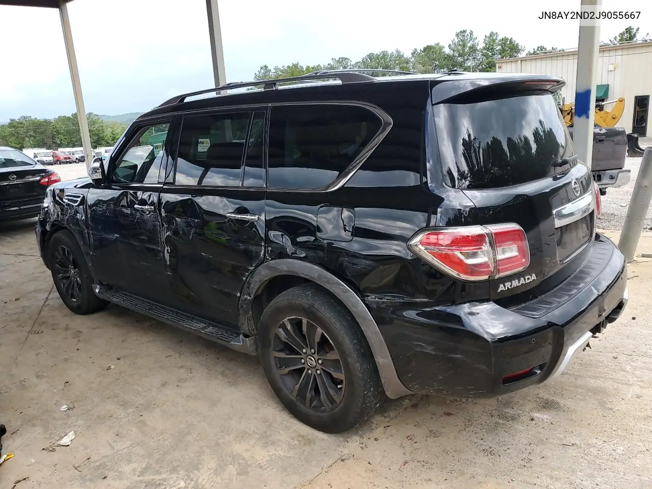 2018 Nissan Armada Sv VIN: JN8AY2ND2J9055667 Lot: 62988345