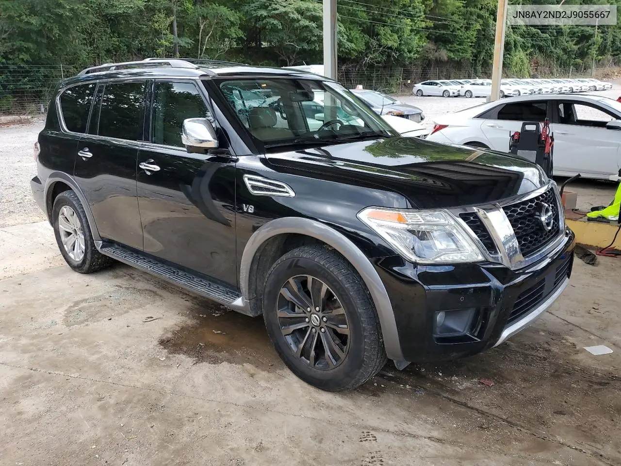2018 Nissan Armada Sv VIN: JN8AY2ND2J9055667 Lot: 62988345