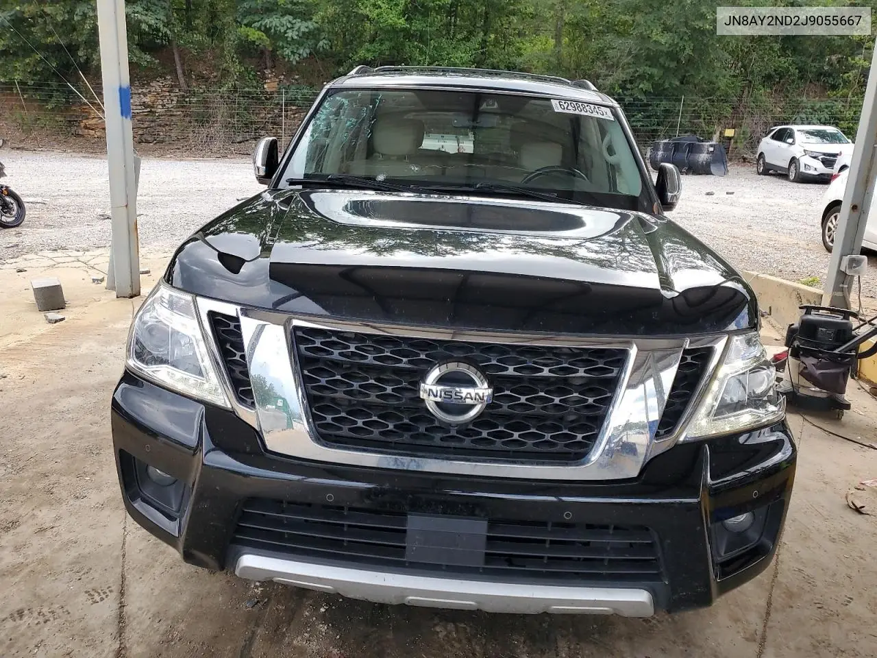 2018 Nissan Armada Sv VIN: JN8AY2ND2J9055667 Lot: 62988345
