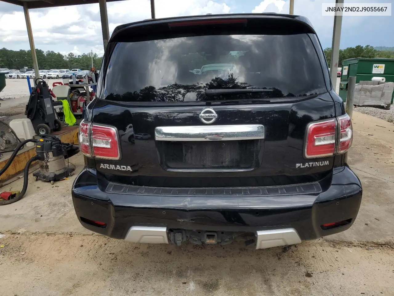 2018 Nissan Armada Sv VIN: JN8AY2ND2J9055667 Lot: 62988345