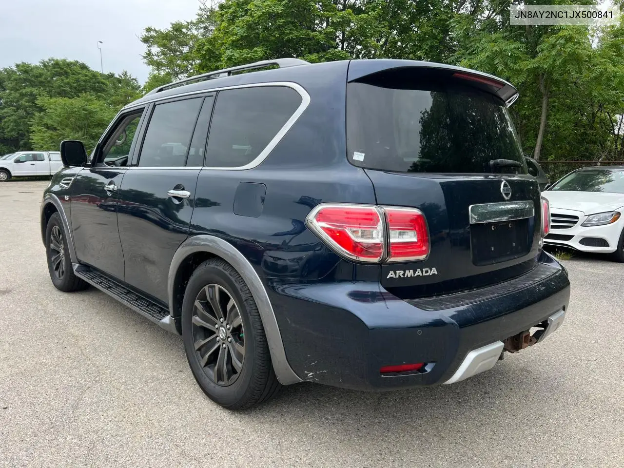 2018 Nissan Armada Sv VIN: JN8AY2NC1JX500841 Lot: 63075425