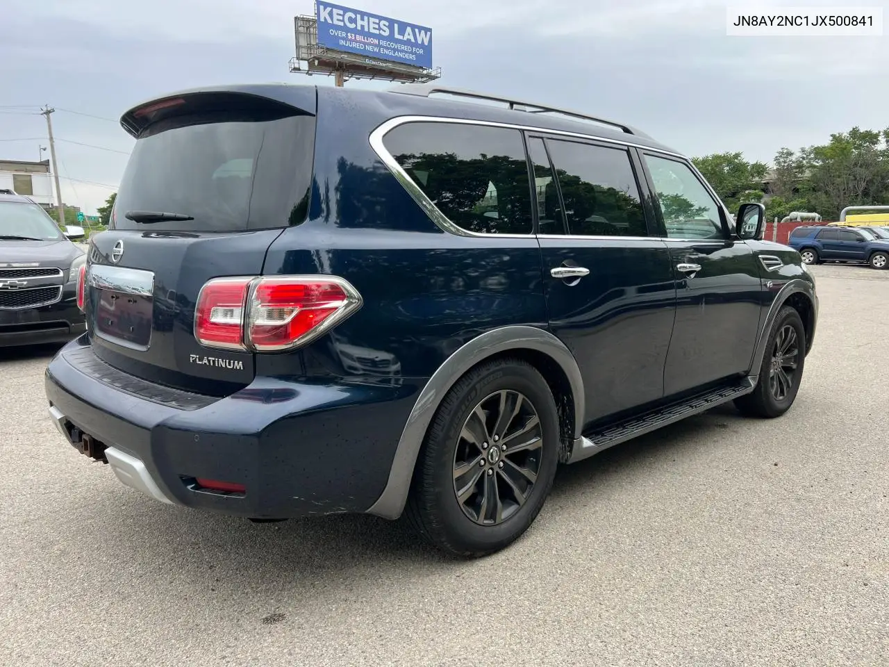 2018 Nissan Armada Sv VIN: JN8AY2NC1JX500841 Lot: 63075425
