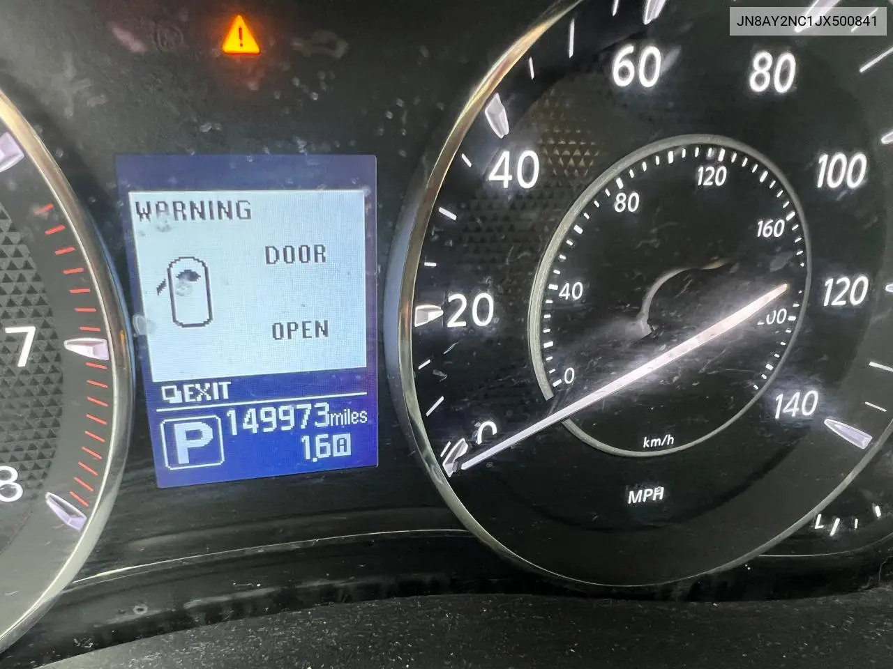 2018 Nissan Armada Sv VIN: JN8AY2NC1JX500841 Lot: 63075425