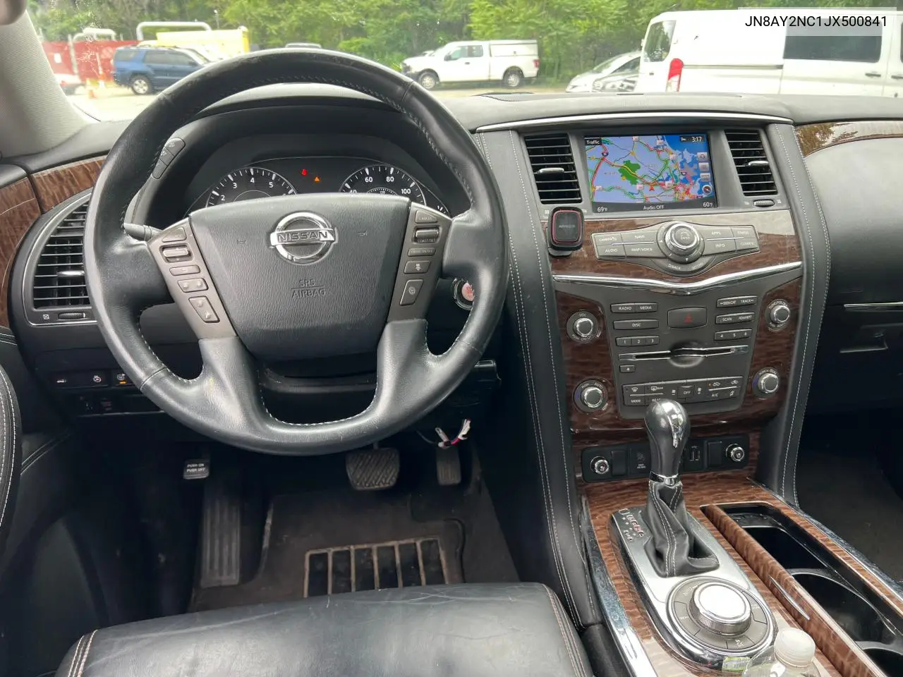 2018 Nissan Armada Sv VIN: JN8AY2NC1JX500841 Lot: 63075425