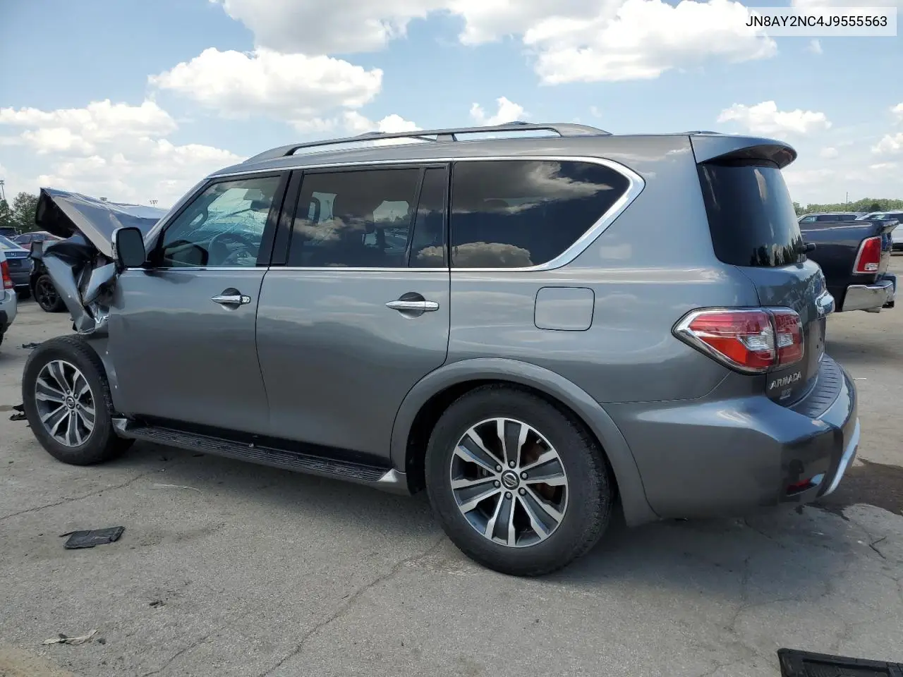 2018 Nissan Armada Sv VIN: JN8AY2NC4J9555563 Lot: 63107755
