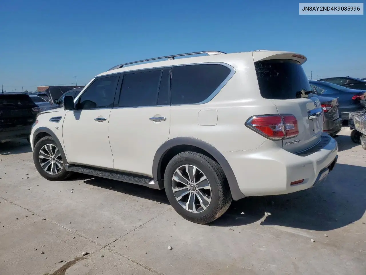 2019 Nissan Armada Sv VIN: JN8AY2ND4K9085996 Lot: 51916125