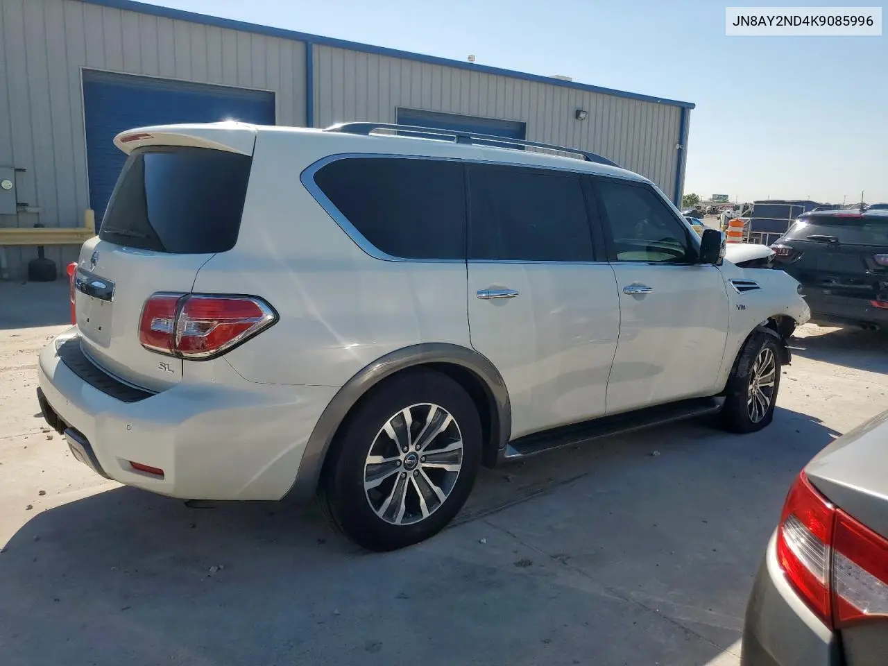 2019 Nissan Armada Sv VIN: JN8AY2ND4K9085996 Lot: 51916125