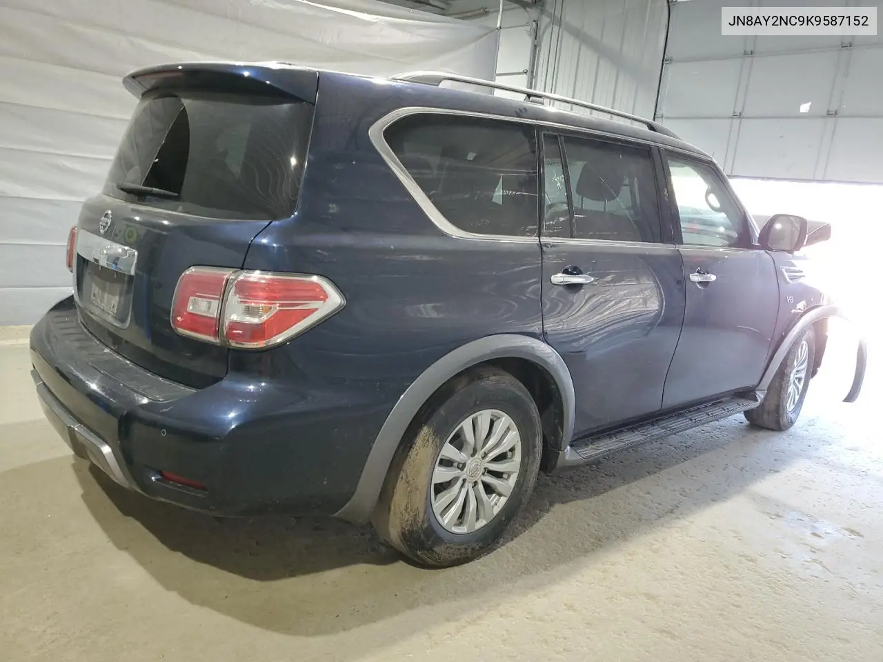 2019 Nissan Armada Sv VIN: JN8AY2NC9K9587152 Lot: 55044505