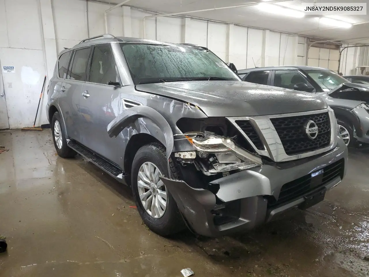 2019 Nissan Armada Sv VIN: JN8AY2ND5K9085327 Lot: 55892855