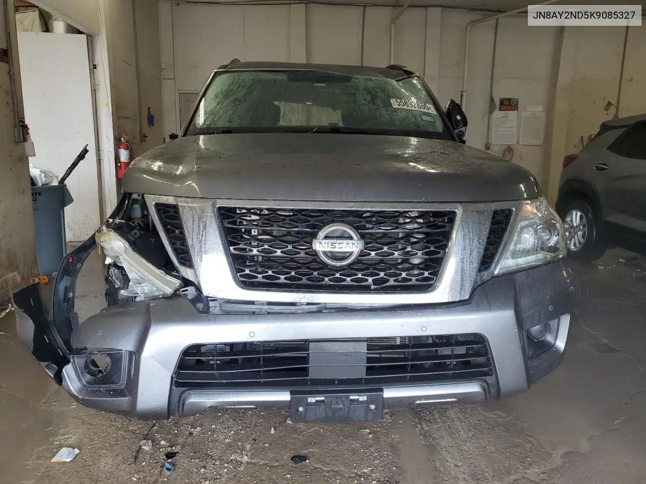 2019 Nissan Armada Sv VIN: JN8AY2ND5K9085327 Lot: 55892855