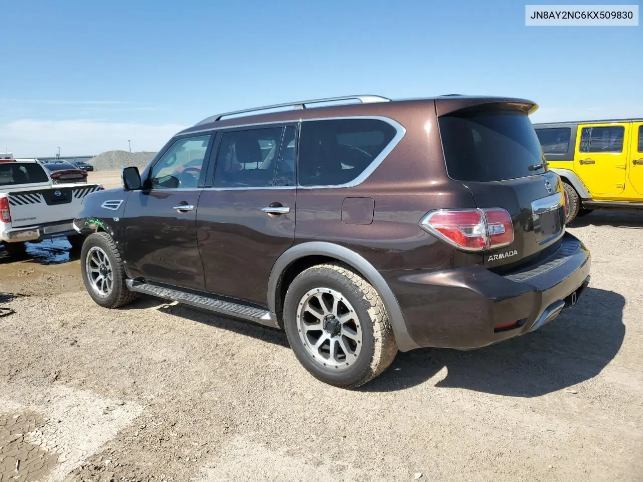 2019 Nissan Armada Sv VIN: JN8AY2NC6KX509830 Lot: 56096465