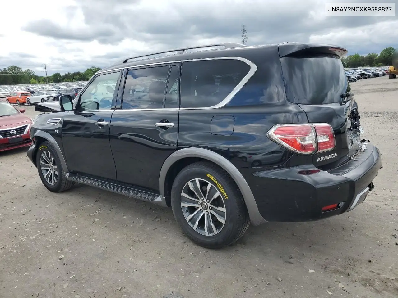 2019 Nissan Armada Sv VIN: JN8AY2NCXK9588827 Lot: 56434355