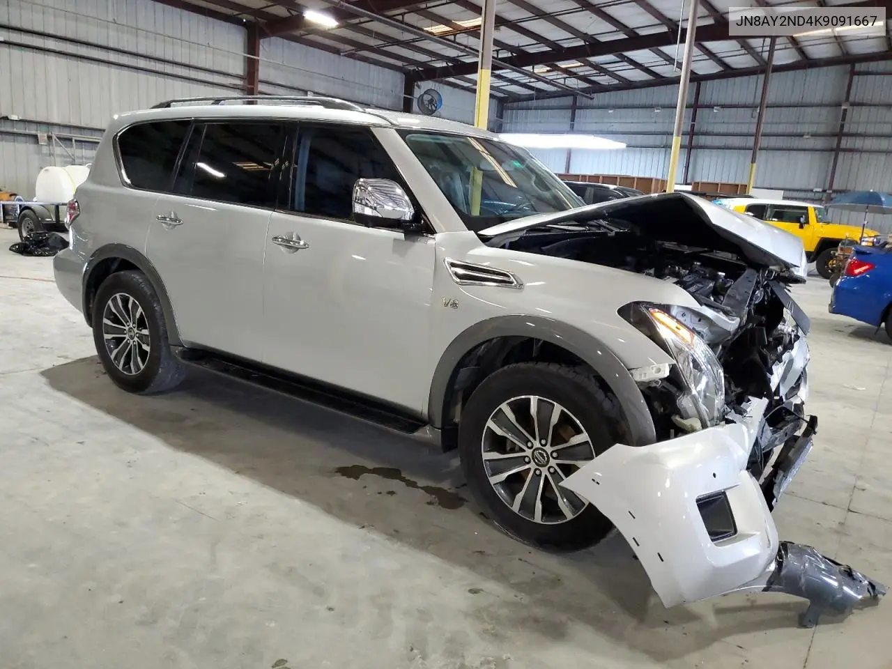 2019 Nissan Armada Sv VIN: JN8AY2ND4K9091667 Lot: 56687725