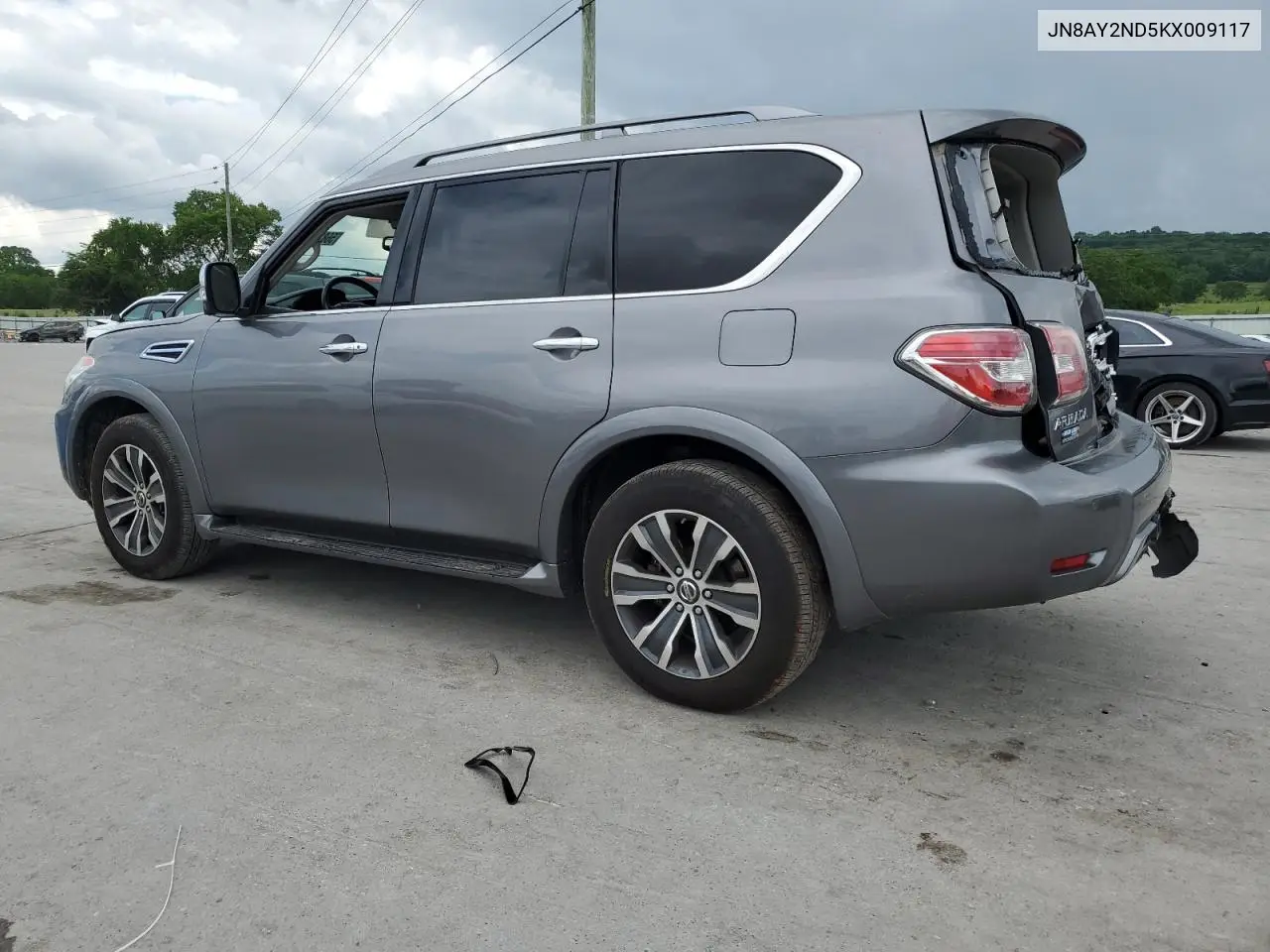 2019 Nissan Armada Sv VIN: JN8AY2ND5KX009117 Lot: 56822525