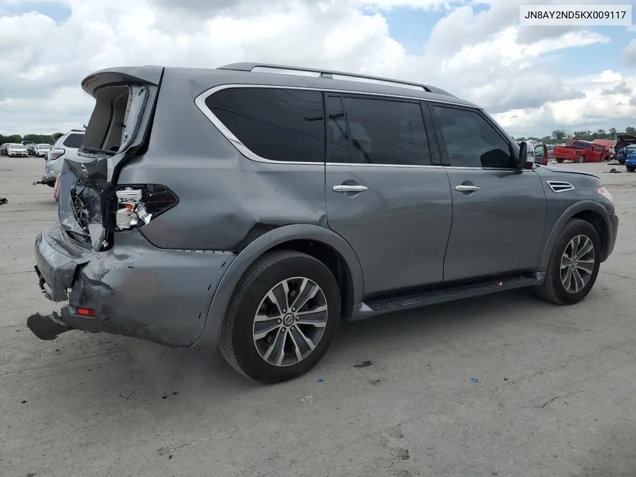2019 Nissan Armada Sv VIN: JN8AY2ND5KX009117 Lot: 56822525