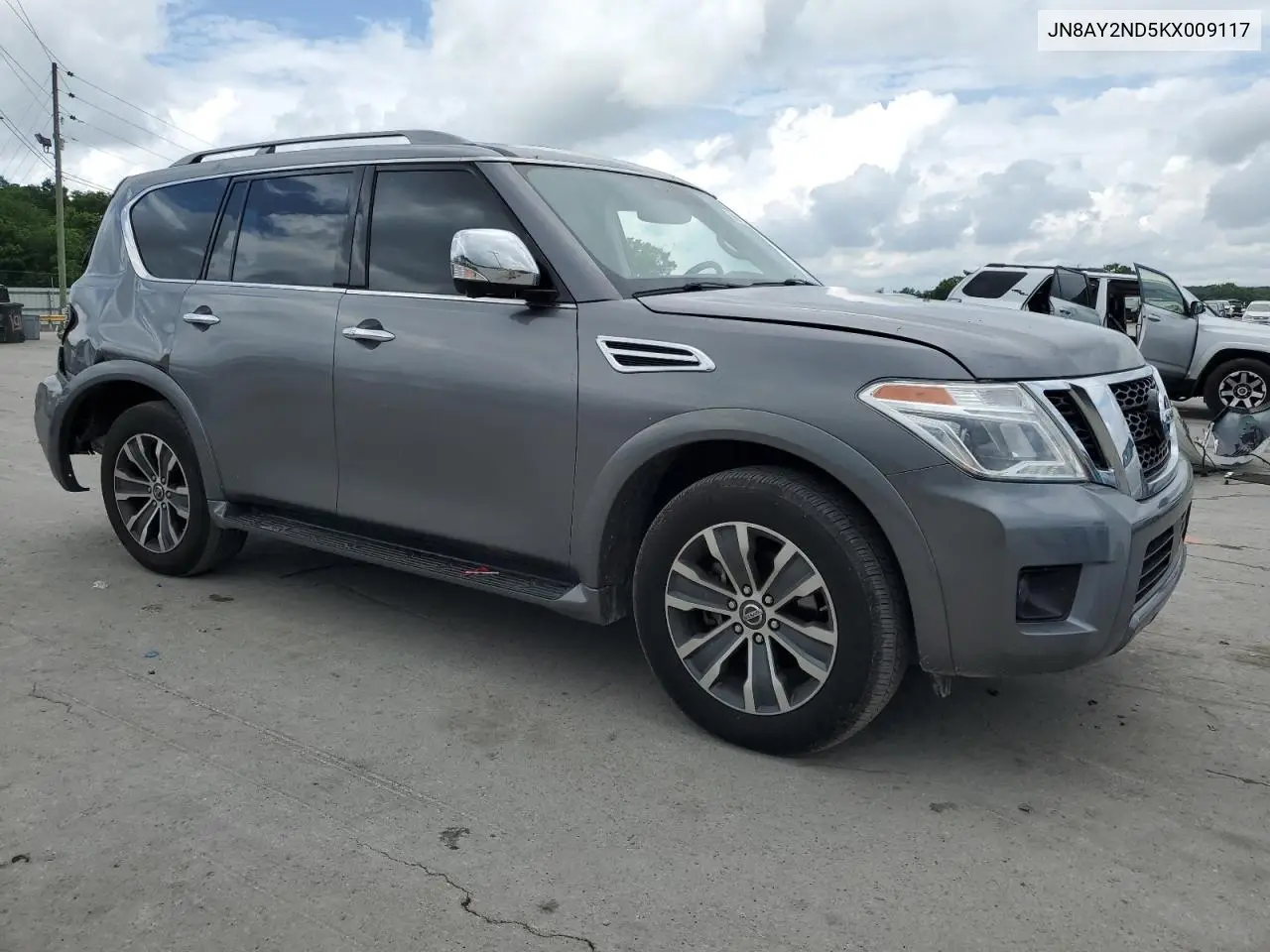 2019 Nissan Armada Sv VIN: JN8AY2ND5KX009117 Lot: 56822525