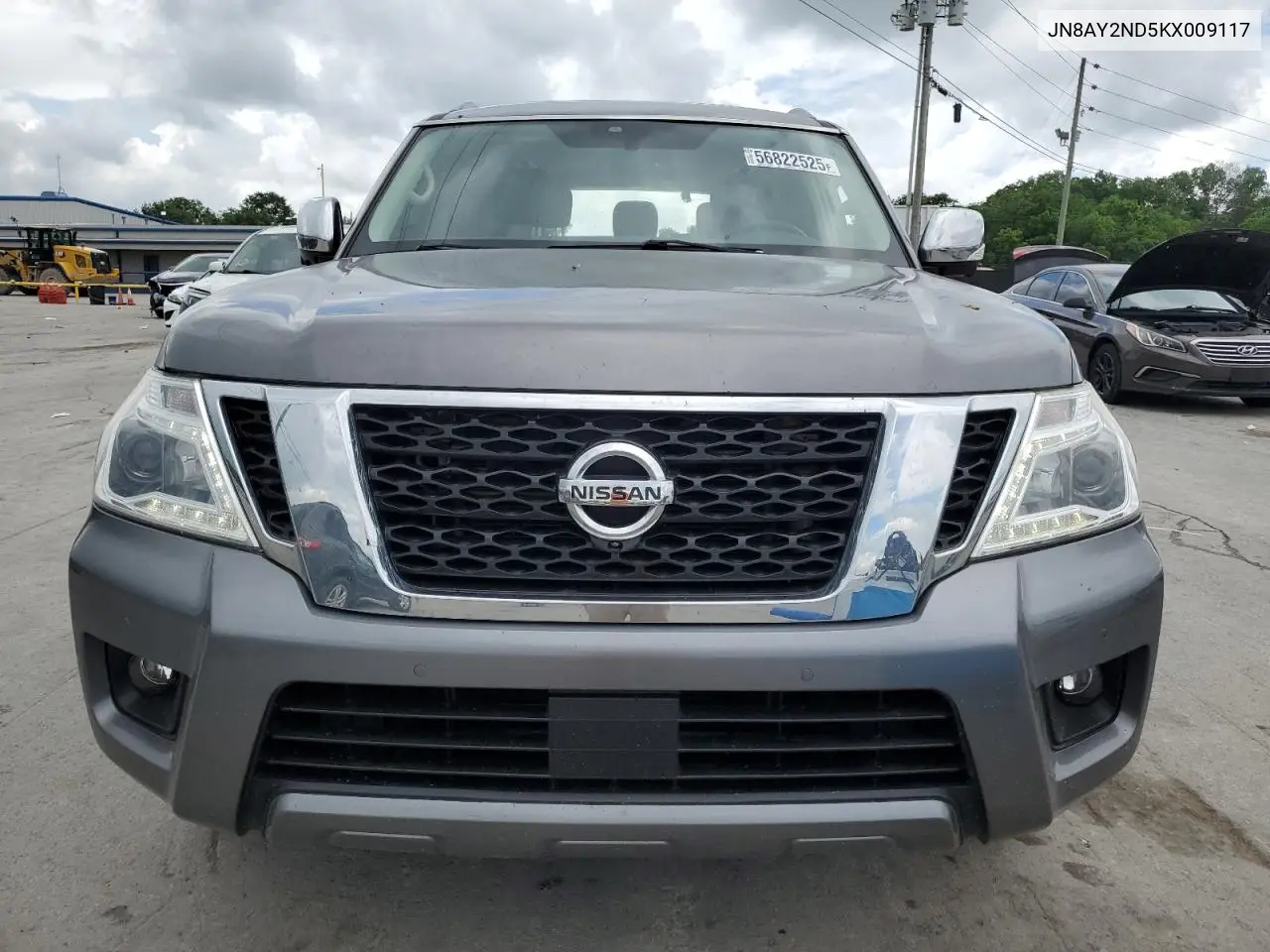 2019 Nissan Armada Sv VIN: JN8AY2ND5KX009117 Lot: 56822525