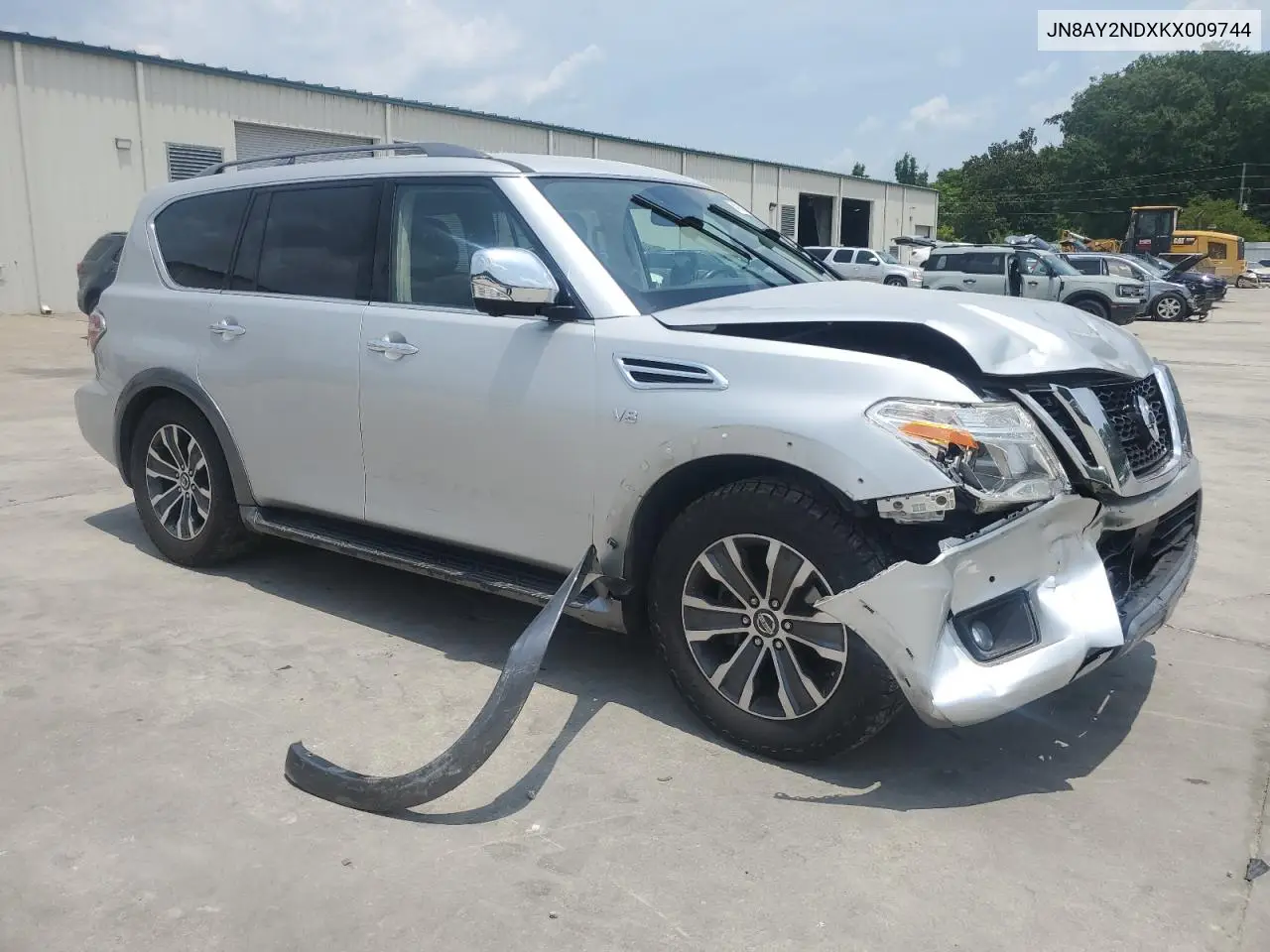 2019 Nissan Armada Sv VIN: JN8AY2NDXKX009744 Lot: 61915175