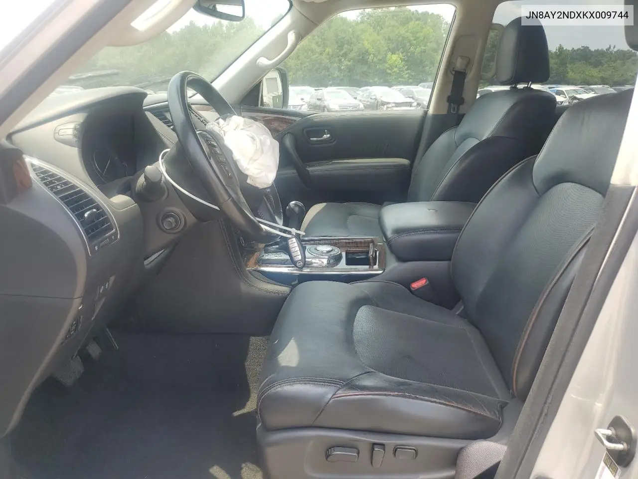2019 Nissan Armada Sv VIN: JN8AY2NDXKX009744 Lot: 61915175