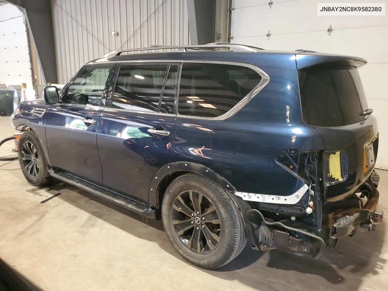 2019 Nissan Armada Sv VIN: JN8AY2NC8K9582380 Lot: 62139505