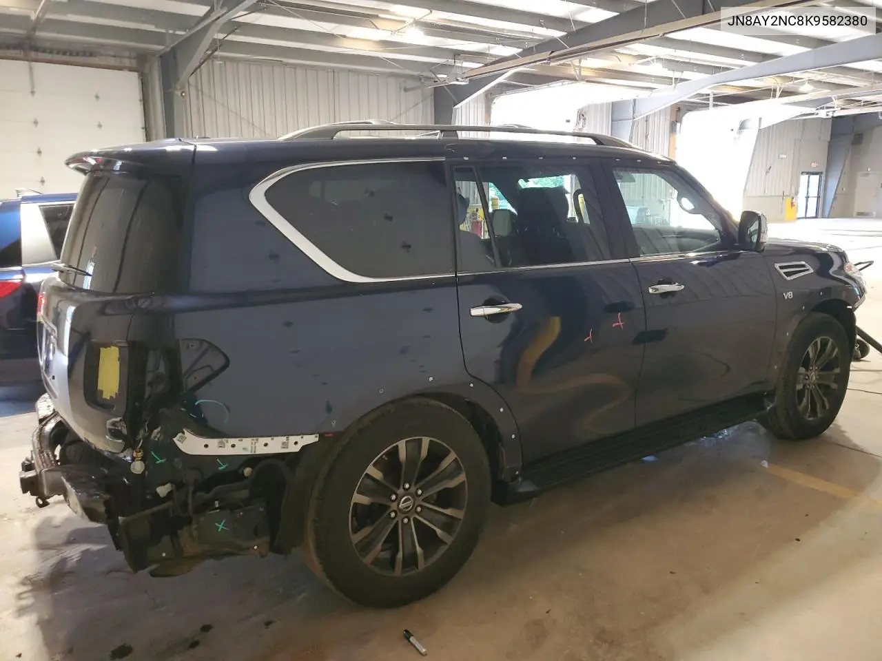 2019 Nissan Armada Sv VIN: JN8AY2NC8K9582380 Lot: 62139505
