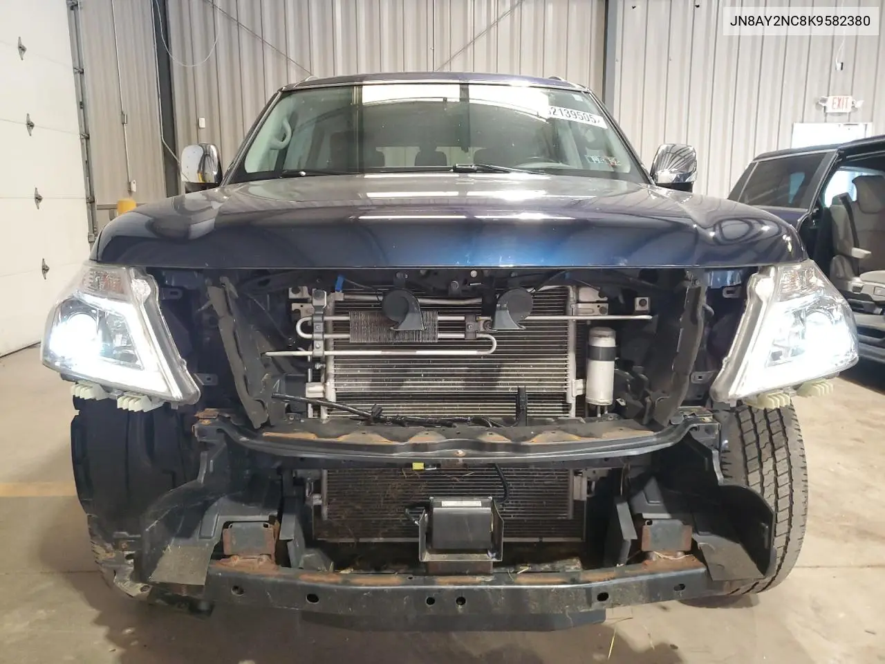 2019 Nissan Armada Sv VIN: JN8AY2NC8K9582380 Lot: 62139505