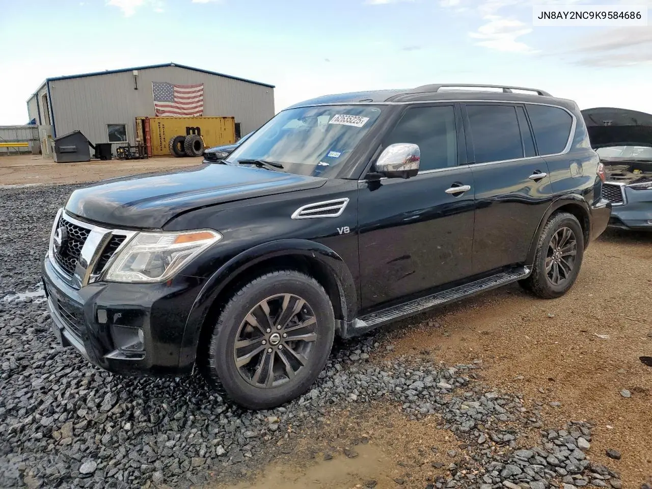 2019 Nissan Armada Sv VIN: JN8AY2NC9K9584686 Lot: 62635225