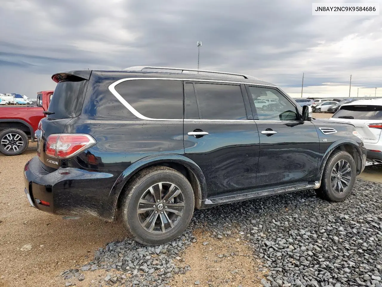 2019 Nissan Armada Sv VIN: JN8AY2NC9K9584686 Lot: 62635225